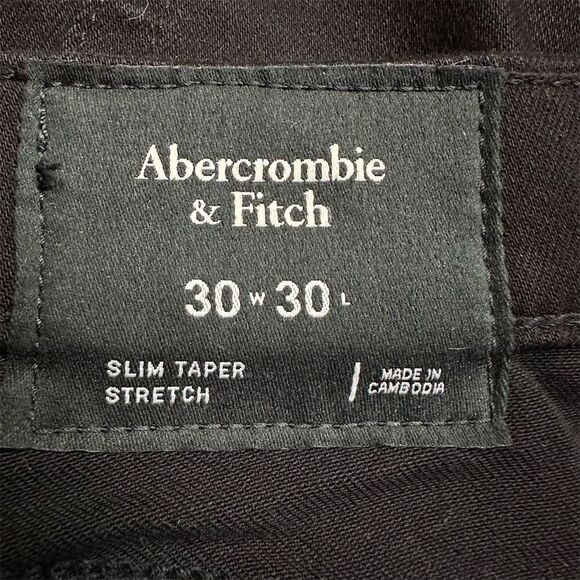 Abercrombie & Fitch Black Slim Jeans - Picture 4 of 10